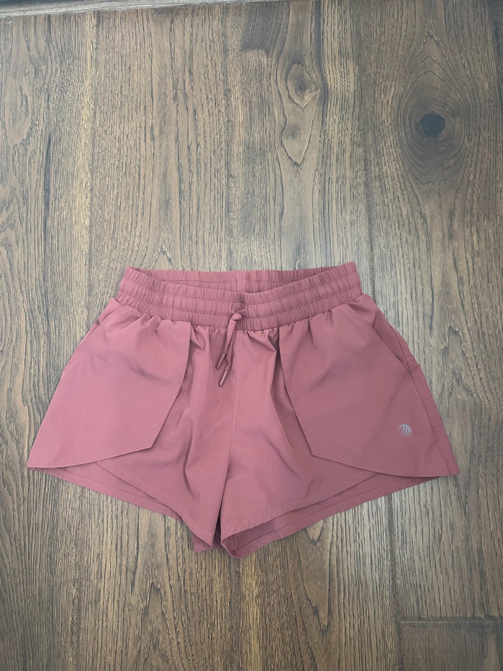 Women’s High-Waist Active Shorts - Dusty Rose